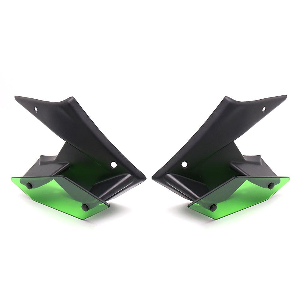 Pentru Kawasaki Z900 Z 900 2017 2018 Piese de motociclete Side Downforce Naked Spoilers Aripă fixă ​​Winglet Carenat Aripă