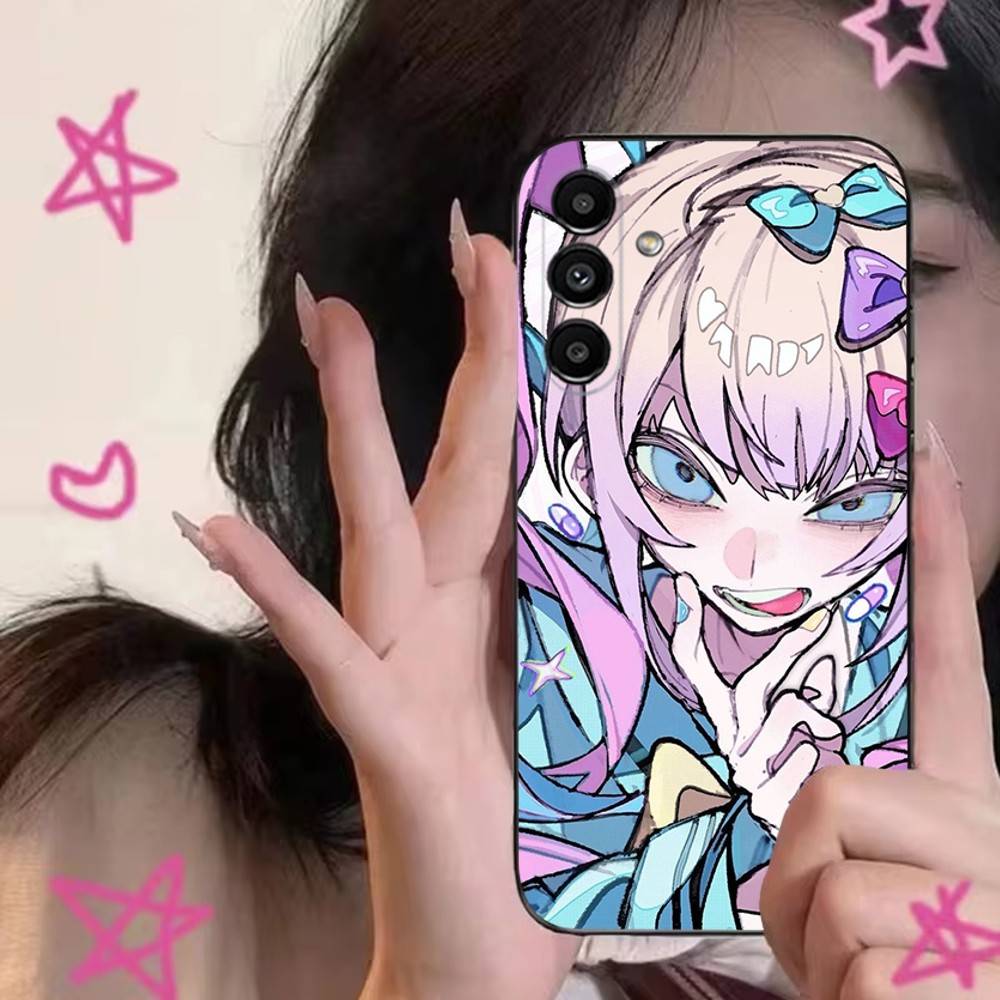 NEEDY GIRL OVERDOSE Phone Case For Samsung S24,S21,S22,S23,S30,Ultra,S20,Plus,Fe,Lite,Note,10,9,5G Black Soft Cover