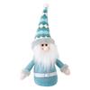 Christmas Doll Blue Snowman Santa Claus Reindeer Christmas Doll Handmade Plush Figure Ornament Home