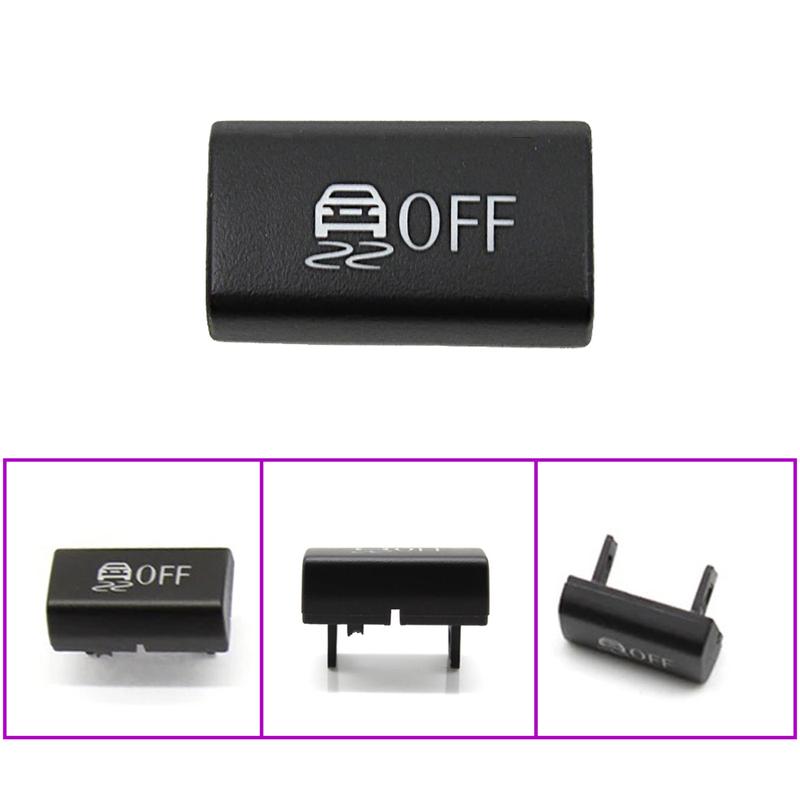 LHD RHD Car Anti-Slip Button Cover Cap Replacement Black For BMW X5 X6 E70 E71 E72 2007-2013