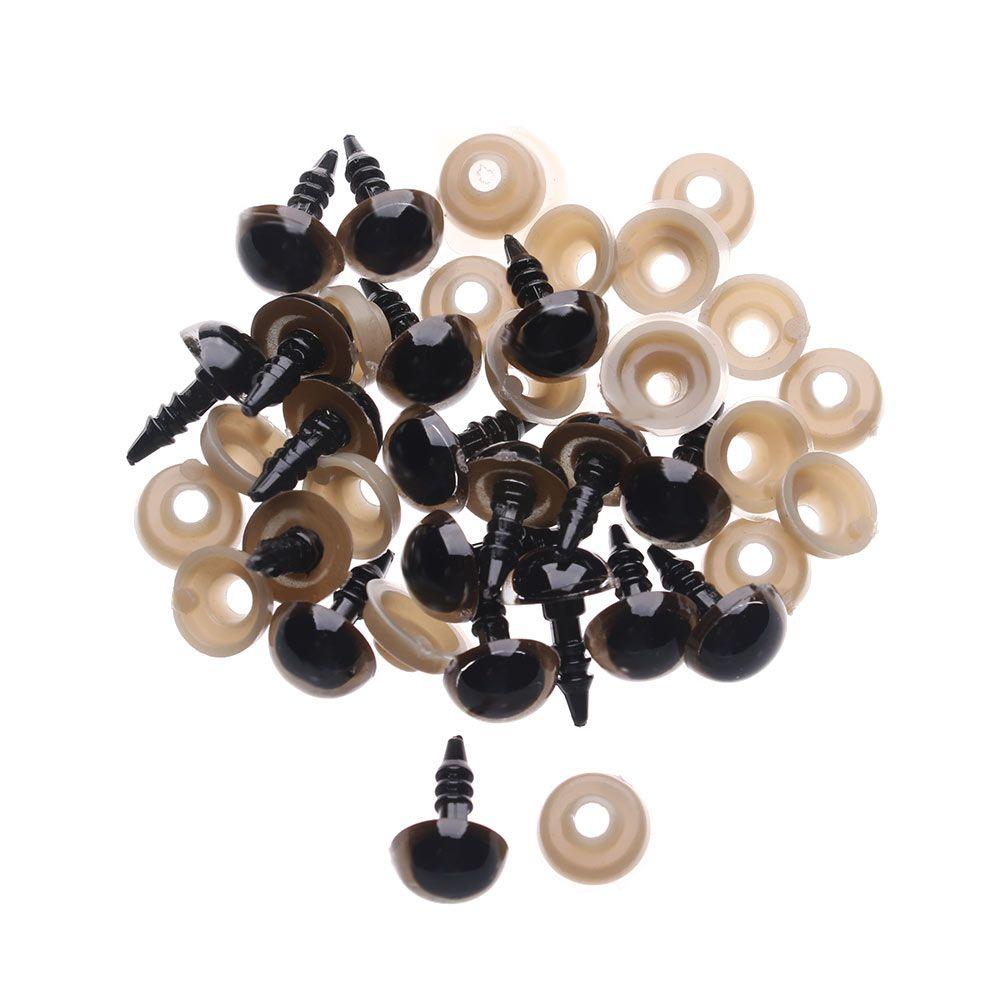 High Quality Stuffed Toys Parts Plastic Safety Eyes Crafts Bear Animal Accessories Puppet Crystal Eye Dolls DIY Tools