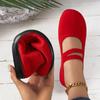 Atmungsaktive Damen-Slipper - Weiche Sohle, Weiter Schnitt, Bequeme Stoffschuhe