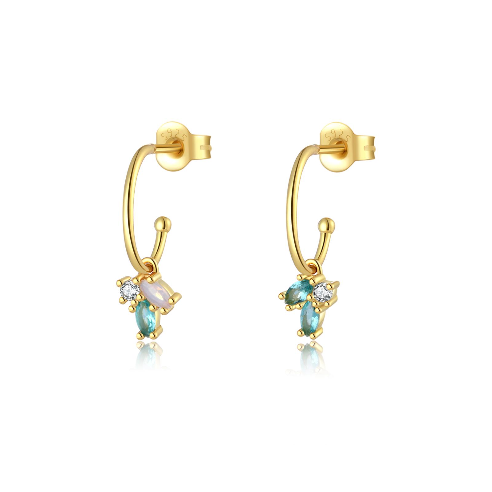 

ANDYWEN, стерлингового серебра 925 пробы, золота, весенней радуги, серьги-капли с фианитами, серьги-капли для пирсинга, 2023, свадебные специальные украшения M