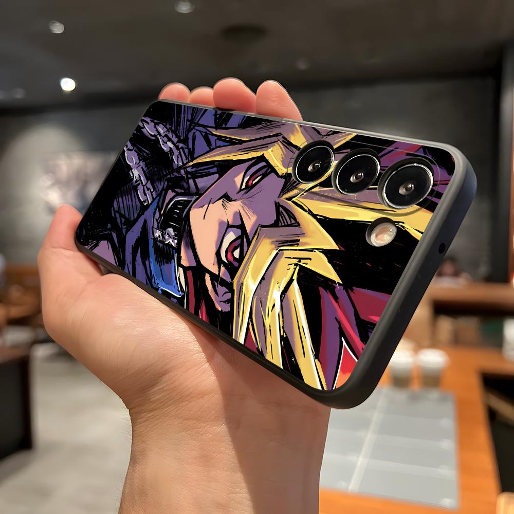 Game Yu-Gi-Oh Phone Case For Samsung A56 A36 A26 A16 A15 A25 A35 A55 A14 A34 A24 A54 Black Soft Shell