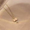 Women's Butterfly Zirconia Clavicle Necklace: Elegant, Fashionable, Titanium Steel Jewelry