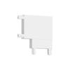 Slim Magnetic Track White -Shaped Track Connector