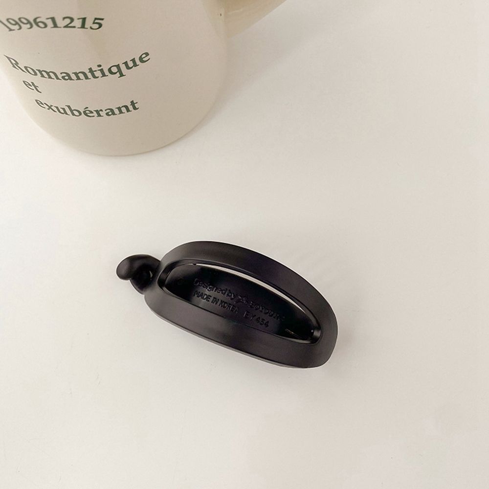 Ponytail Holder Hollow Women Resin Frosted Banana Clip Simple Hair Claw Hair Accessories