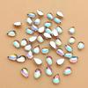 Glitter 200Pcs 4*6mm Glass Water Drop Rhinestones Flat Back Stones and Crystals For Nails Art Decorations Costume A56