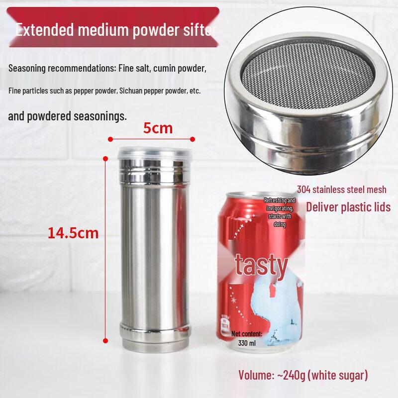 Stainless Steel BBQ Seasoning Shaker