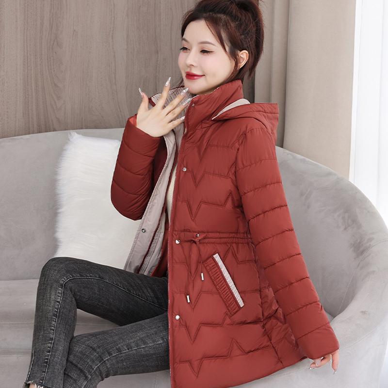 Women Jacket Coats Long Parkas Down Hooded Overcoat Winter Thick Warm Jackets Windproof Casual Student Coat