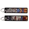 Cool Anime Key Tag Keychain Backpack Holder Goku Master Roshi Cartoon Anime Key Chain Bag Car Keyring Accessories Gifts