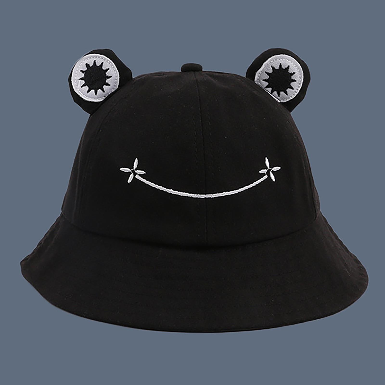 

Cute Hiking Beach Fishing Cap Hats Photography Bucket Hat One Size чорний