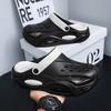 Mens New Summertime Two-Wear Sandal Shoes For Athletic And Outside Use, Anti-Skid And Shock-Absorbing, Daily Beach Slide Shoes