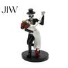 Topper per Torta da Tavolo per Giorno dei Morti di Halloween, Coppia di Scheletri Danzanti Statuetta, Ornamento Accattivante per Matrimonio Gotico, Statua di Amanti, Sposa Romantica