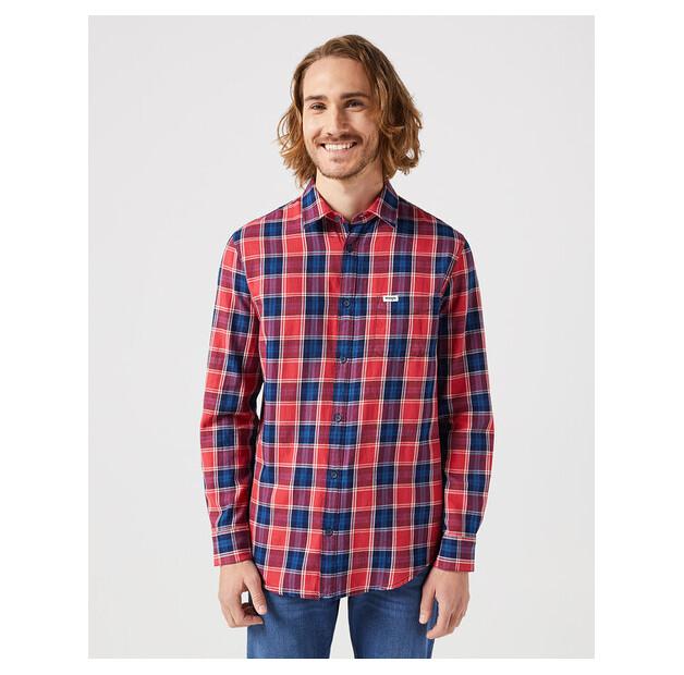 Рубашка Wrangler LS ONE POCKET SHIRT EU S
