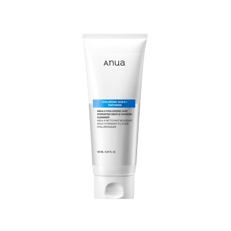 Anua 8 Hyaluronic Acid Hydrating Gentle Foaming Cleanser 150 Ml