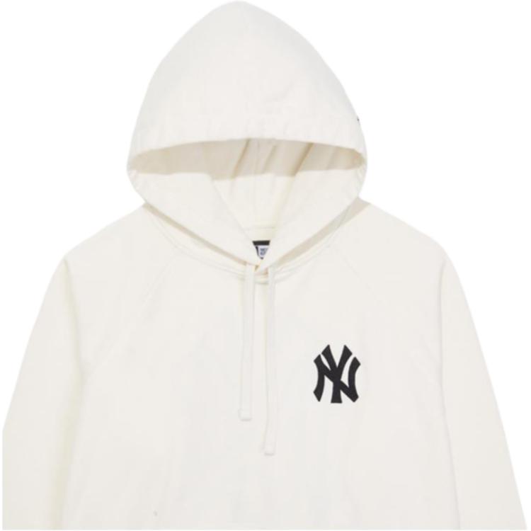 New Era Mikiny Unisex Bílé S Kapucí (Nerozebíratelné) Střední 14860813