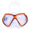 Tempered Glass Snorkel Mask With Nose Cover Underwater Mask Summer Diving Glasses  For Adult