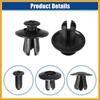 Bumper Cover Retainer Clip Fasteners Fit for Hyundai Sonata 2.4L No.8659028000/86590-28000 - Pack of 50 Replacement