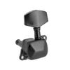 6pcs Gear Ratio 1:15 Semi Closed Electric Acoustic Guitar Tuning Pegs Tuner Machine Heads Tuning Keys 3L3R Guitar