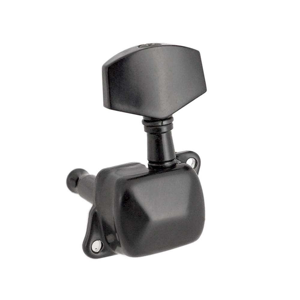 6pcs Gear Ratio 1:15 Semi Closed Electric Acoustic Guitar Tuning Pegs Tuner Machine Heads Tuning Keys 3L3R Guitar
