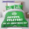 FTC Logo Pattern Bedding,Quilt Set Quilt Cover Pillowcase Home Birthday Gift(1 * Duvet Cover + 2 * Pillowcase, Without Core)