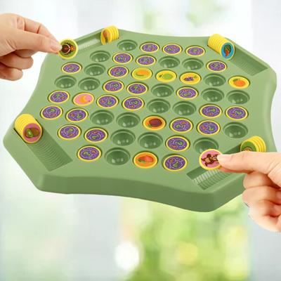 Bilişsel Hafıza Tahta Oyunu Hayvan Flip Satranç Bilişsel Hafıza Tahta Oyunu Anaokulu Okul Öncesi Toplantısı