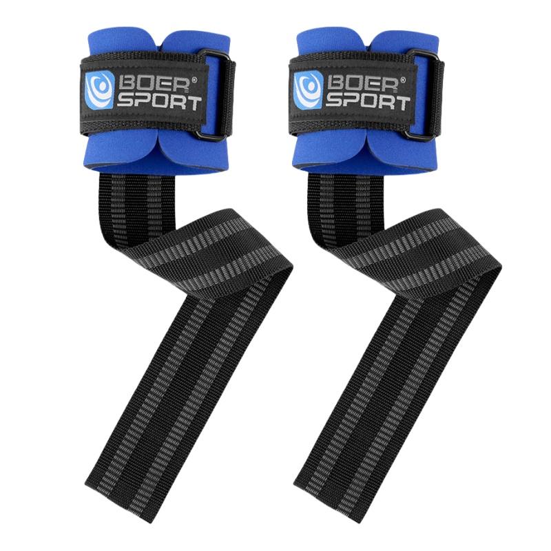 1 Pair Weight Lifting Straps With Wrist Support, Wrist Straps For Weightlifting, Workout Wrist Wraps For Deadlifting In Gym