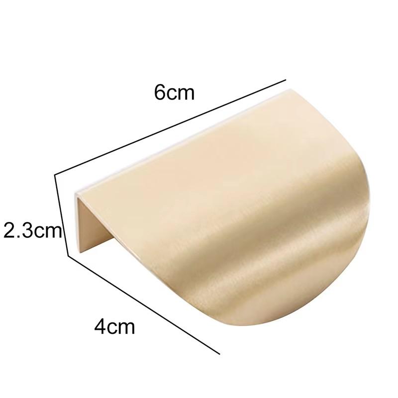 Leaf Shape Brass Gold Cabinet Pulls Furniture Handles Kitchen Door Handle Copper Drawer Pull Knobs Cupboard Handle