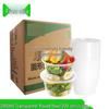 Thickened Disposable PP Plastic Round Soup Bowls with Lids