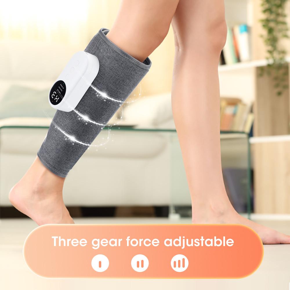 360° All-Round Wrapping Electric Leg Massager Rechargeable Calf Air Compression Massager Household Massage Equipment