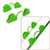 Pflanzenstiele Stützrahmen Grüne Klammern Pflanze Garten Tunnelbogen Klemmen Zur Befestigung Gewächshauszubehör Mit Isolierfolie