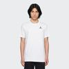 Jordan Jumpman Logo Einfarbig Rundhals Kurzarm T-Shirt Herren Tops Weiß AH5297-100