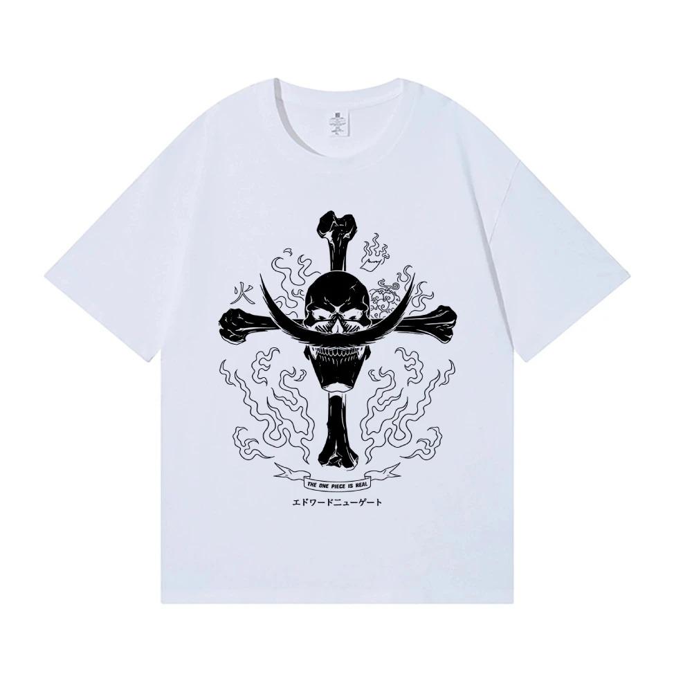 2026 Summer T Shirt ONE PIECE Edward Newgate Anime Style Classic Tee High-quality Streetwear Men's Clothing and Women Clothing