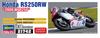 Hasegawa Scale Honda RS250RW 2009 WGP250 Plastic Model Kit 21742 1/12