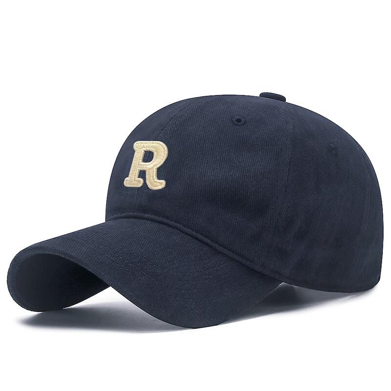 

ZHENYUEQI R-Letter Embroidered Brushed Baseball Cap Adjustable