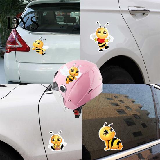 Auto Sticker Muur Cartoon Bijenpatroon PVC Decal Koelkast Deur Decoratie voor Kleine