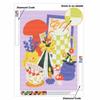 DIY 5D Diamond Painting Kit Aesthetic Mushroom Flower Pot Checkerboard Pitcher Art Canvas Relaxing Craft Home Wall Decor Gift