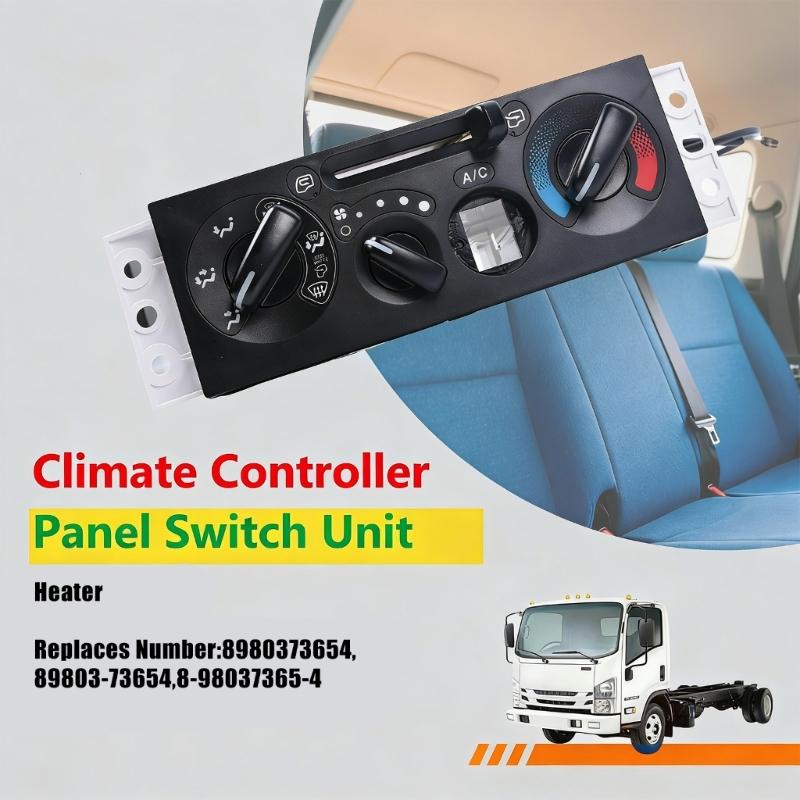 Temperature Adjustment Panel For Specific Truck Models 2007 To 2023 With Identification Number 8980373654