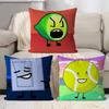 Cartoon B-BFDI Pillow Dust Cover Bedroom Kids Party Decoration Pillowcase