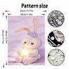 Disney 5D DIY Pearl Painting Kit, Cute Bunny Holding Star Home Bedroom Wall Decor Crafts Handmade Gift for Party Holiday Festive.