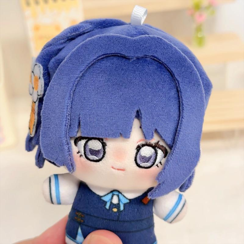 Anime Fujita Himesaki Inspired Plushies Doll 10Cm Anime Fan Made Keychain Stuffed Hataya Shinozaki Birthday Gift