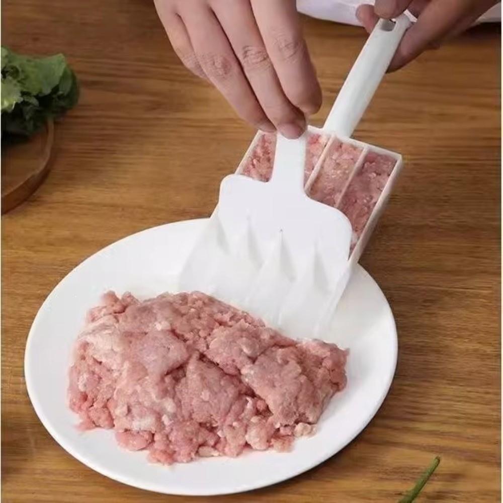 Spoon-Shaped Meatball Maker Squeeze Molding Fish Ball Maker Meatball Molding Tool Home Kitchen