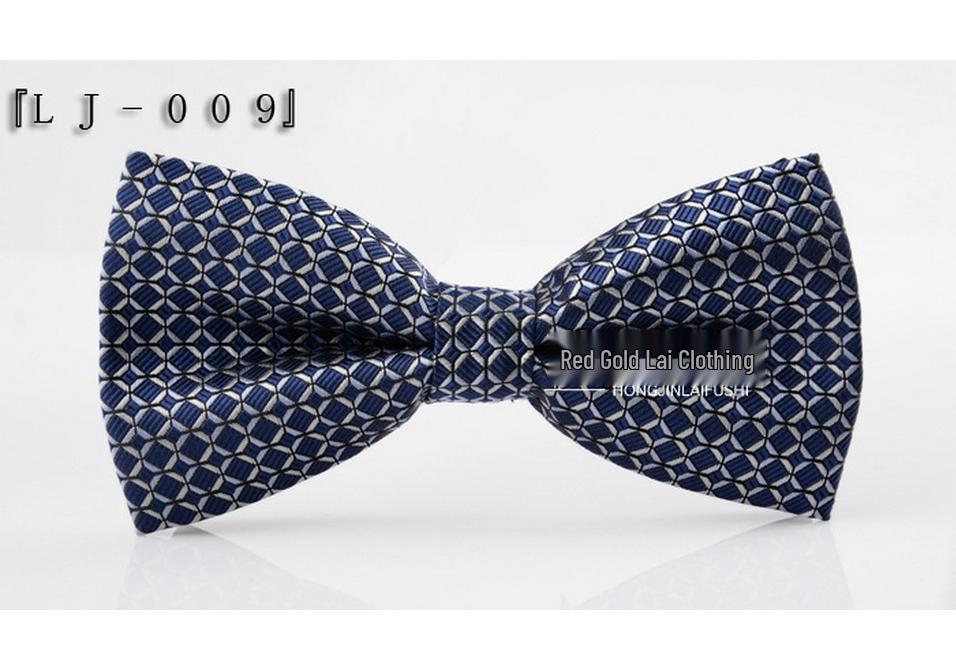 Korean Style Double Layer Polyester Bow Tie for Men & Women – Ideal for Weddings & Formal Events