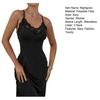 Women Sexy Sheer Lace Nightgown V Neck Full Slip Chemise Babydoll Sleep Dress Exotic Boudoir Nightwear