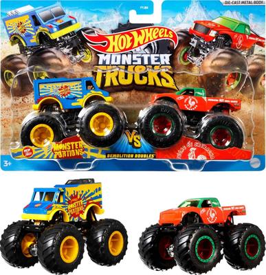 MATTEL HOT WHEELS Mattel Hot Wheels Monster Truck 2-Pack [Parallel Import]