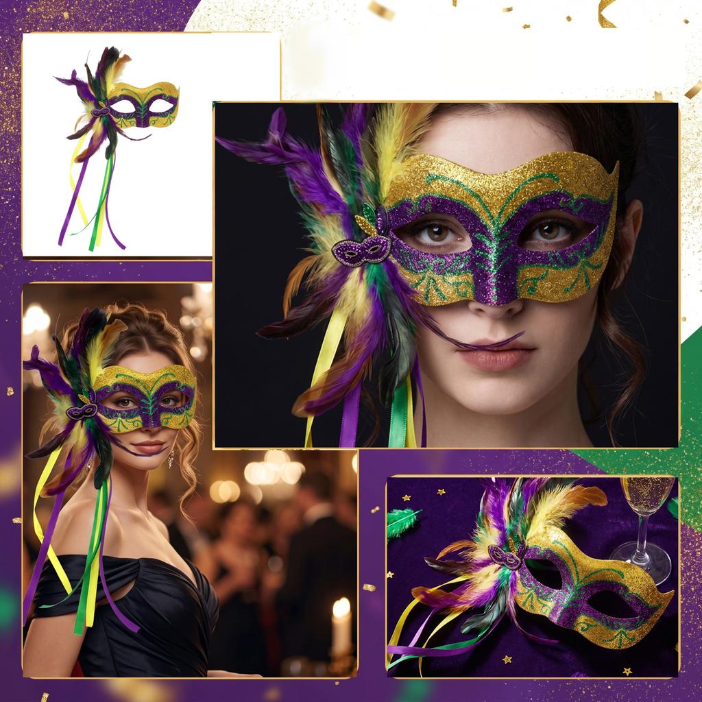 Masquerade Party for Costume Decoration -