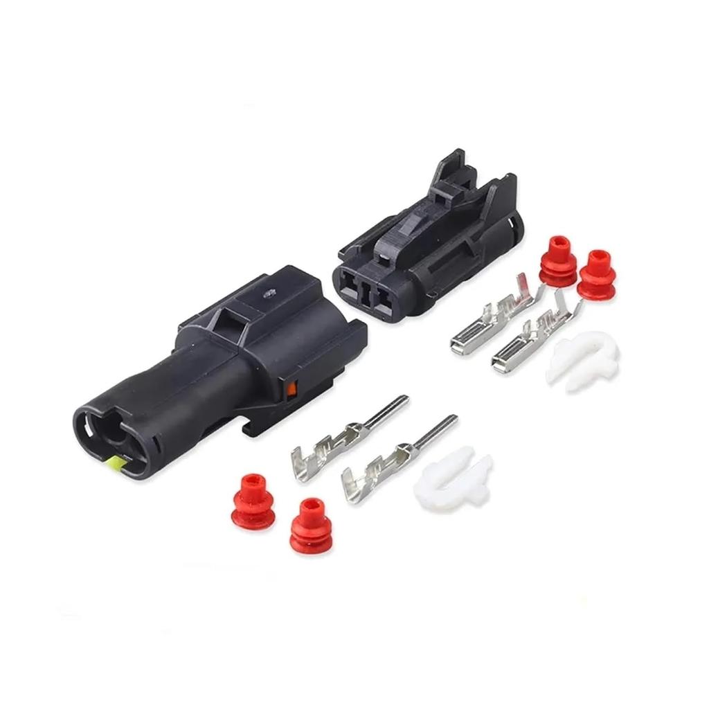 Auto 2pin Plug MG610320-5 MG610320 MG 610320-5 Waterproof Connector 7123-1424-30 7123-1424 7157-7813-80 with Terminals/Seals(Kit)
