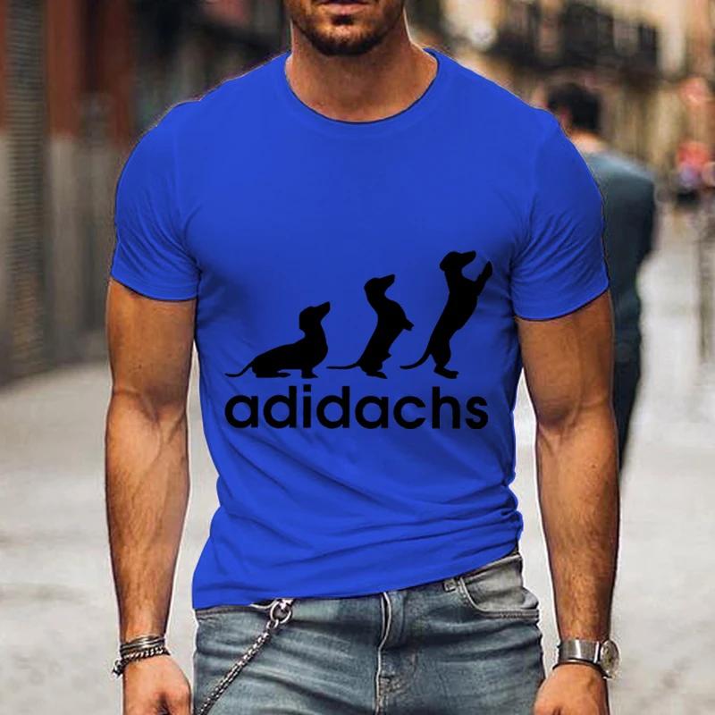 T-shirt Dachshund Dog Lover T Shirt Graphic Shirts Oversized UnisexTshirt Harajuku Fashion Clothes Brand Shirts