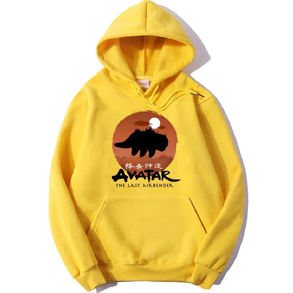 Avatar: Der Herr der Elemente Hoodie Comic Langarm Casual Sweatshirt Grafikdruck Bequeme Kleidung Ropa Mujer Weicher Hoody